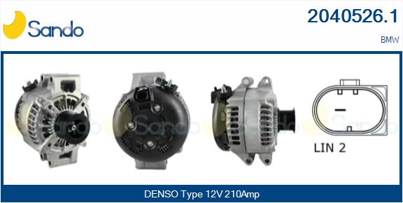 Alternatore SANDO 2040526.1