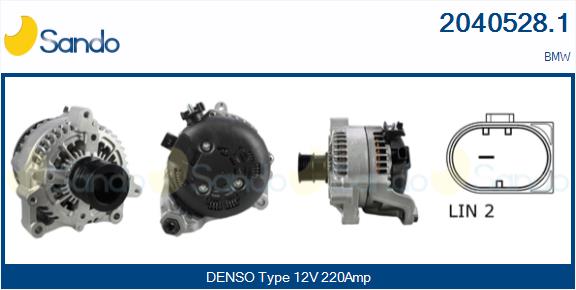 Alternatore SANDO 2040528.1