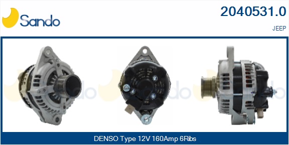  ALTERNATORE (ADATTABILE) JEEP COMPASS 2.0 CRD 16-