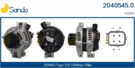  ALTERNATORE (ADATTABILE) HONDA CR-V 2.2 i-CTDI 07-