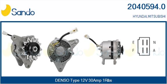 Alternatore SANDO 2040594.0