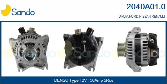 Alternatore SANDO 2040A01.0