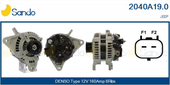 Alternatore SANDO 2040A19.0
