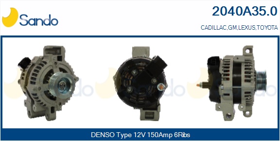 Alternatore SANDO 2040A35.0