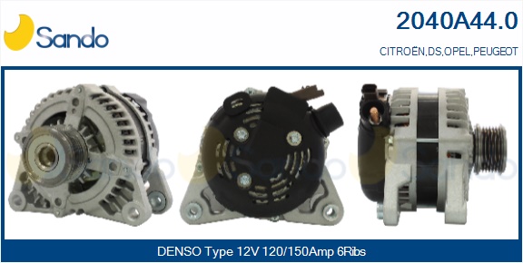  ALTERNATORE  (ADATTABILE) PEUGEOT 2008 1.5 BLUE HDI 18-