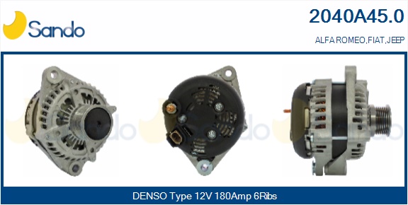  ALTERNATORE (ADATTABILE) JEEP COMPASS 2.0 CRD 17-