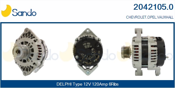  ALTERNATORE (ADATTABILE) OPEL ANTARA 2.0 CDTI -11