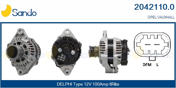  ALTERNATORE (ADATTABILE) OPEL ASTRA J 2.0 CDTI -20