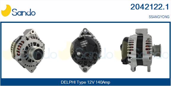 Alternatore SANDO 2042122.1