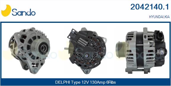 Alternatore SANDO 2042140.1