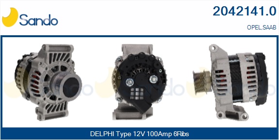 Alternatore SANDO 2042141.0