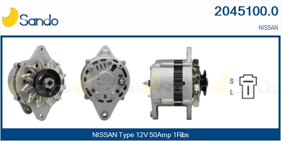 Alternatore SANDO 2045100.0