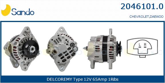 SANDO ALT.RE(ADATTABILE) DAEWOO MATIZ 0.8 03-