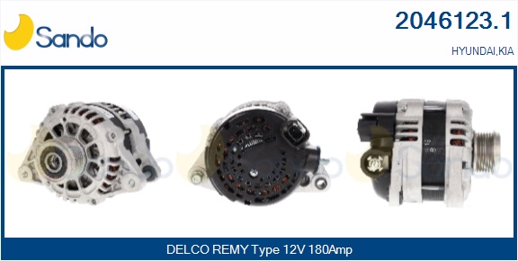 Alternatore SANDO 2046123.1
