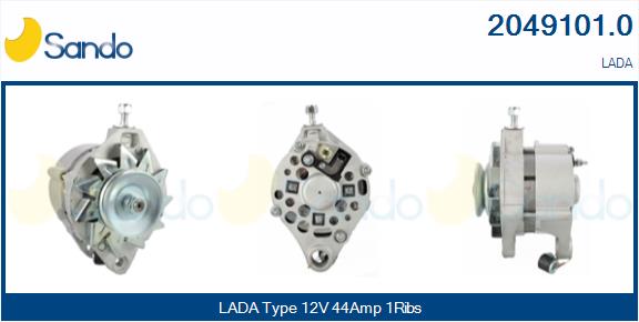 Alternatore SANDO 2049101.0