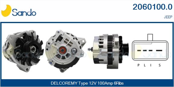 Alternatore SANDO 2060100.0