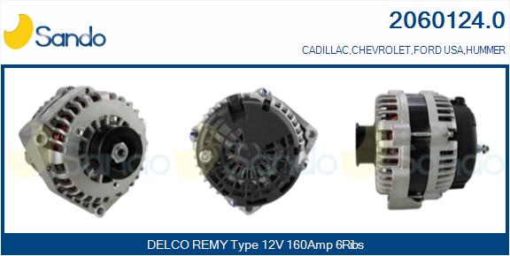  ALTERNATORE (ADATTABILE) CADILLAC.FORD USA