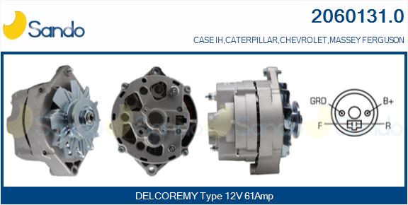 Alternatore SANDO 2060131.0