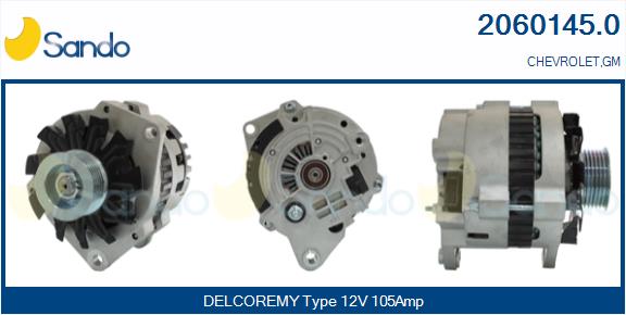 Alternatore SANDO 2060145.0