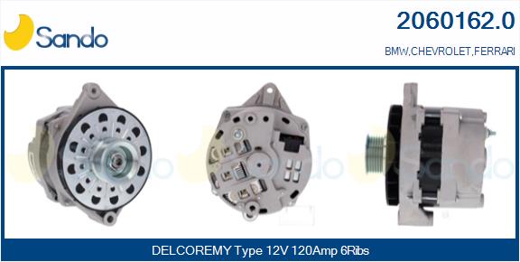 Alternatore SANDO 2060162.0