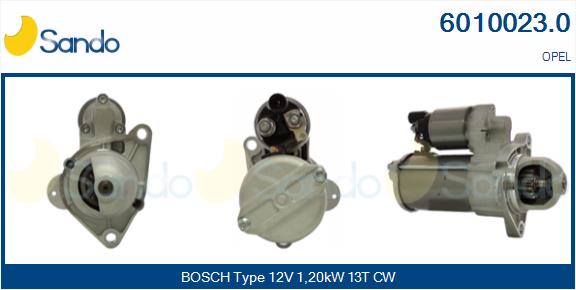 Motorino d'avviamento SANDO 6010023.0