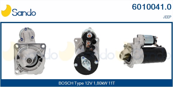 Motorino d'avviamento SANDO 6010041.0