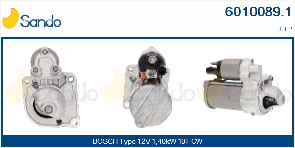 Motorino d'avviamento SANDO 6010089.1