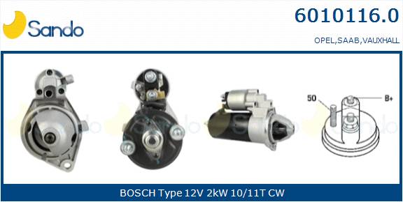  MOTORINO AVVIAMENTO (ADATTABILE) OPEL ASTRA G 2.0TDI -05
