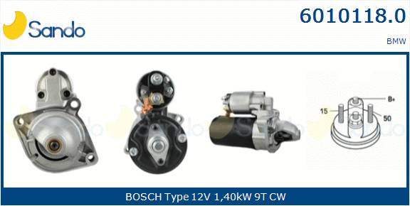  MOTORINO AVVIAMENTO (ADATTABILE) BMW 320 -07