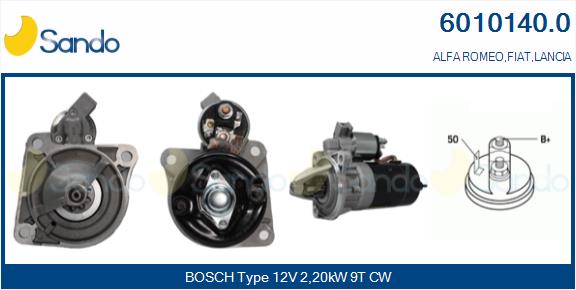  MOTORINO AVVIAMENTO (ADATTABILE) FIAT DUCATO 2.5TD -94