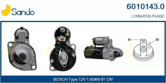  MOTORINO AVVIAMENTO (ADATTABILE) PIAGGIO PORTER 1.4D 98-