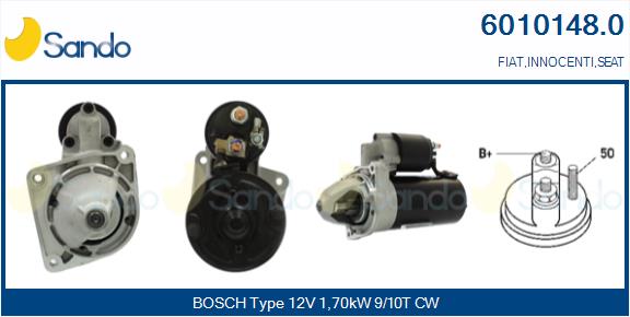  MOTORINO AVVIAMENTO (ADATTABILE) FIAT PUNTO 1.7D -00