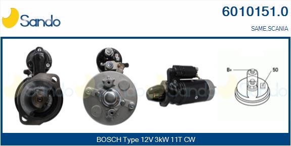  MOTORINO AVVIAMENTO (ADATTABILE) SCANIA