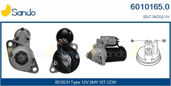  MOTORINO AVVIAMENTO (ADATTABILE) VW FOX 1.4TDI 05-