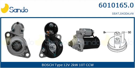  MOTORINO AVVIAMENTO (ADATTABILE) VW FOX 1.4TDI 05-