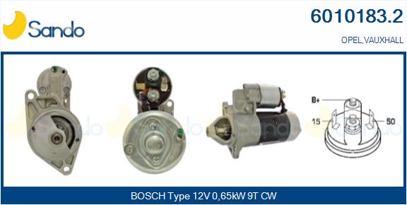  MOTORINO AVVIAMENTO  OPEL.VAUXHALL