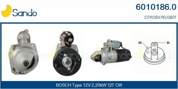 Motorino d'avviamento SANDO 6010186.0