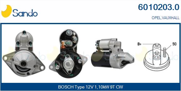  MOTORINO AVVIAMENTO (ADATTABILE) OPEL ASTRA H 1.6 -10
