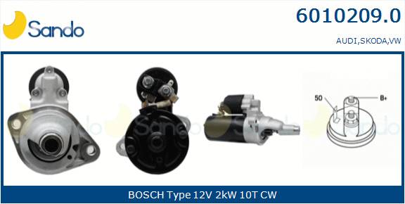  MOTORINO AVVIAMENTO (ADATTABILE) AUDI A4 2.5TDI -04