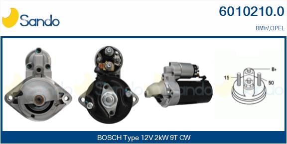  MOTORINO AVVIAMENTO (ADATTABILE) BMW 530D 03-