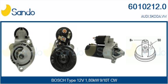  MOTORINO AVVIAMENTO (ADATTABILE) AUDI A4 1.9TDI -04