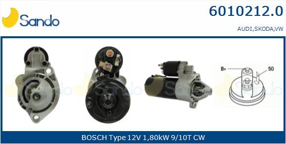  MOTORINO AVVIAMENTO (ADATTABILE) AUDI A4 1.9TDI -04