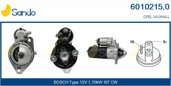  MOTORINO AVVIAMENTO (ADATTABILE) OPEL ASTRA G 1.7TD -05