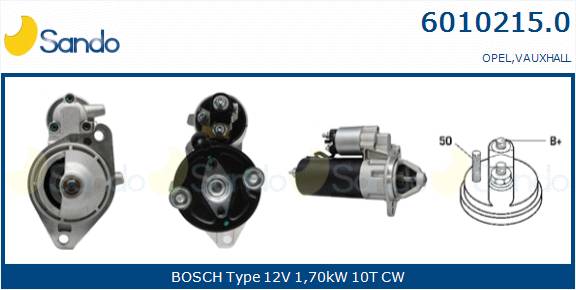  MOTORINO AVVIAMENTO (ADATTABILE) OPEL ASTRA G 1.7TD -05