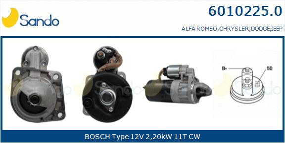 MOTORINO AVVIAMENTO (ADATTABILE) ALFA 33 1.8TD -90