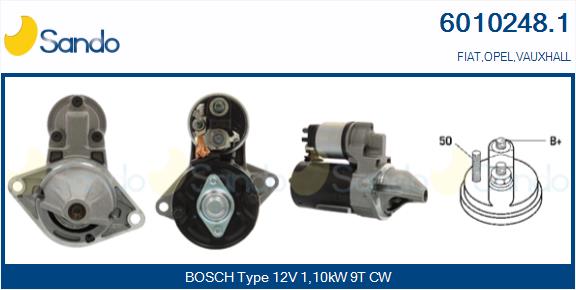  MOTORINO AVVIAMENTO (ORIGINALE) FIAT STILO 1.6 -08