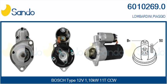  MOTORINO AVVIAMENTO (ADATTABILE) PIAGGIO PORTER 1.2 D