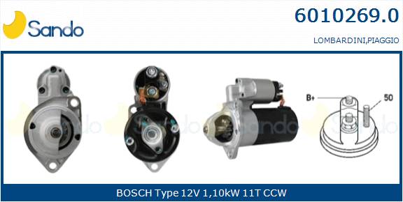  MOTORINO AVVIAMENTO (ADATTABILE) PIAGGIO PORTER 1.2 D