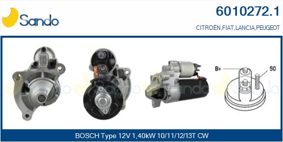  MOTORINO AVVIAMENTO (ORIGINALE) PEUGEOT 307 2.0HDI 02-