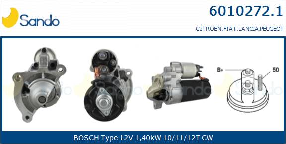  MOTORINO AVVIAMENTO (ORIGINALE) PEUGEOT 307 2.0HDI 02-